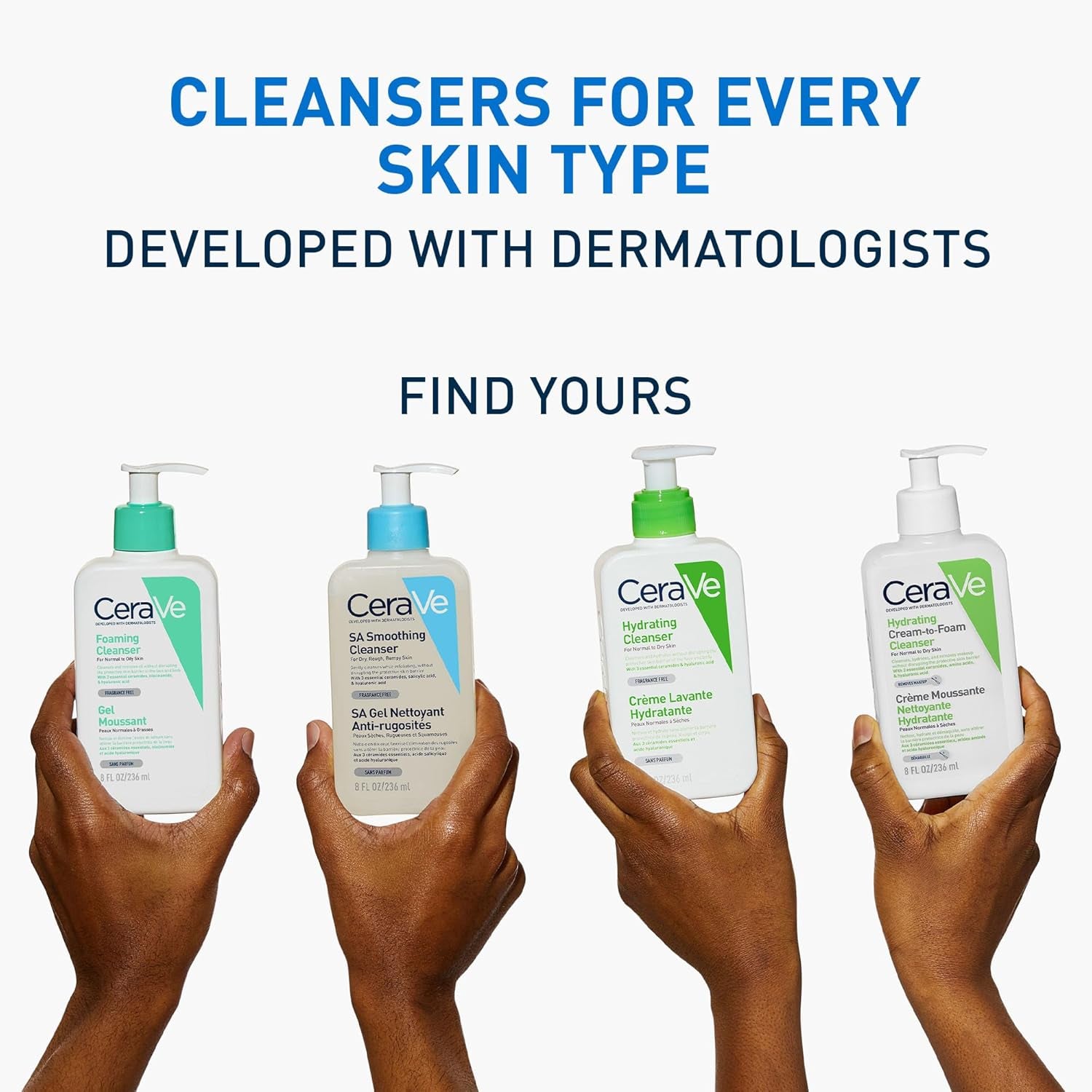 Hydrating Cleanser for Normal to Dry Skin with Hyaluronic Acid and 3 Essential Ceramides